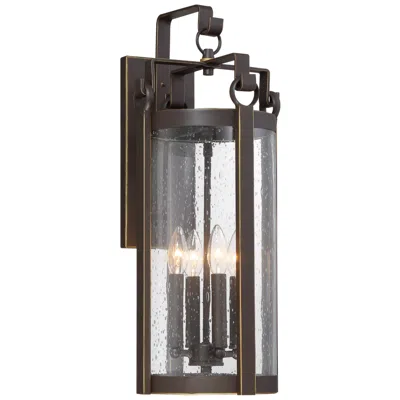 Minka Lavery Somerset Lane 25" High Dakota Bronze Outdoor Wall Light
