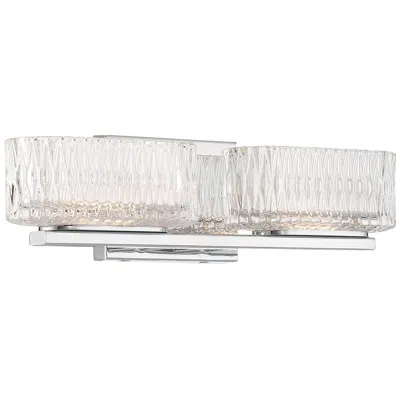 Minka Lavery Sparren 16 3/4" Wide Chrome 2-light Led Vanity Bath Light