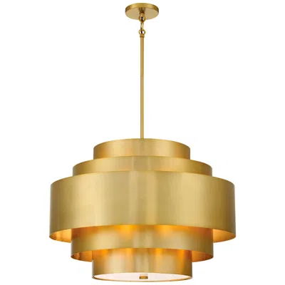 Minka Lavery Spyglass Terrace 26" Wide Soft Brass Pendant Light