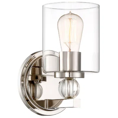 Minka Lavery Studio 5 9 1/2" High Polished Nickel Wall Sconce