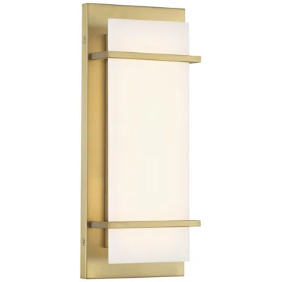 Minka Lavery Tarnos 16" High Soft Brass Led Wall Sconce