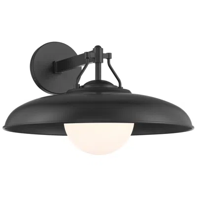 Minka Lavery The Great Outdoors Cameo Shores 1-light Black Outdoor Wall Mount