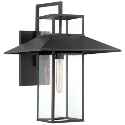 Minka Lavery The Great Outdoors Danforth Park 1-light Oil Rub Bronze Outdoor Wall Mount
