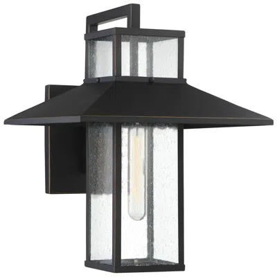 Minka Lavery The Great Outdoors Danforth Park 1-light Oil Rub Bronze Outdoor Wall Sconce