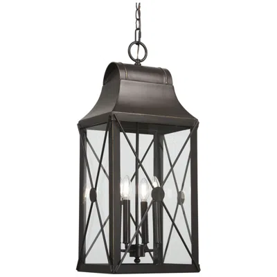 Minka Lavery The Great Outdoors De Luz 4-light Oil Rubbed Bronze Outdoor Chain Hung