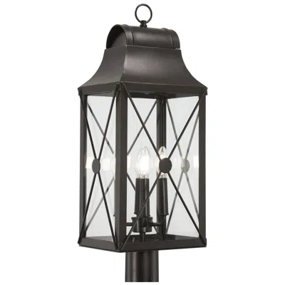 Minka Lavery The Great Outdoors De Luz 4-light Oil Rubbed Bronze Outdoor Post Mount