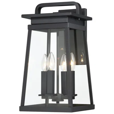 Minka Lavery The Great Outdoors Isla Vista 4-light Black 24-inch Outdoor Wall Sconce