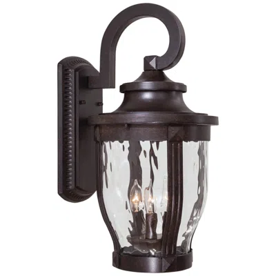 Minka Lavery The Great Outdoors Merrimack 3-light Corona Bronze Outdoor Wall Mount