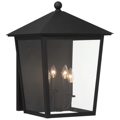 Minka Lavery The Great Outdoors Noble Hill 3-light Sand Coal Outdoor Wall Mount