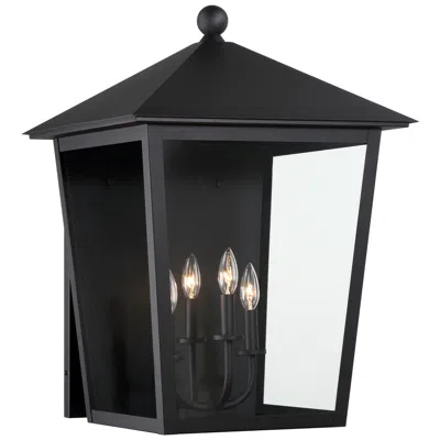 Minka Lavery The Great Outdoors Noble Hill 4-light Black Outdoor Wall Mount