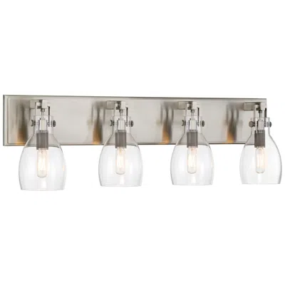 Minka Lavery Tiberia 30 1/2" Wide Plated Pewter Metal 4-light Bath Light