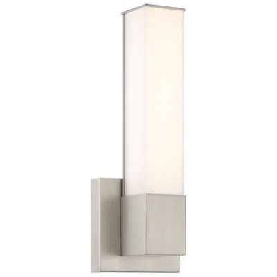 Minka Lavery Vantage 14" High Brushed Nickel Led Wall Sconce
