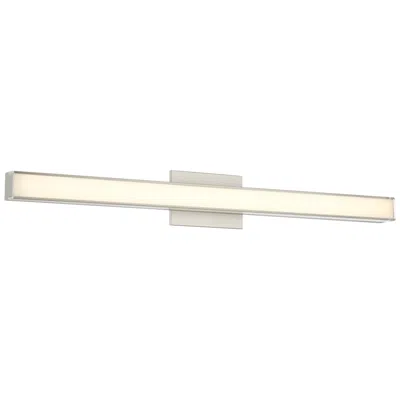 Minka Lavery Vantage 1-light 36-in Brushed Nickel Indoor Vanity Light