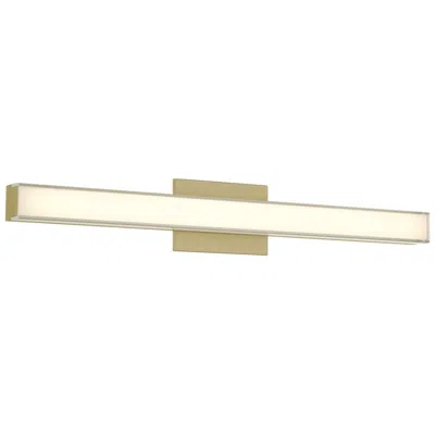 Minka Lavery Vantage 1-light Cct Led Ashen Brass Bath Vanity Light