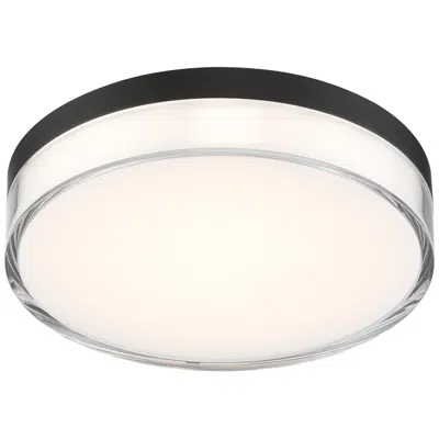 Minka Lavery Vantage 7" Led Black And White Acrylic Led Ceiling Light