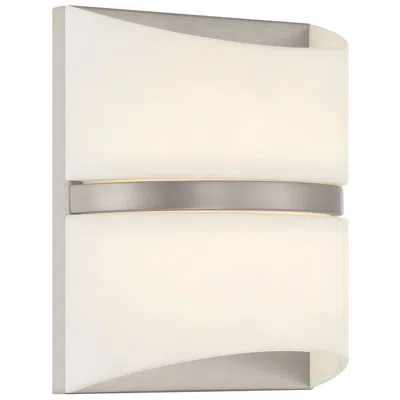 Minka Lavery Velaux 10 1/2" High Brushed Nickel Led Wall Sconce