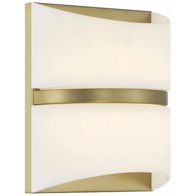 Minka Lavery Velaux 10 1/2" High Soft Brass Led Wall Sconce