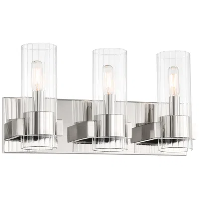 Minka Lavery Vernon Place 18" Wide Chrome 3-light Bath Light