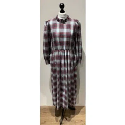 Minkie Studio Matilda Tartan Dress By In Brown