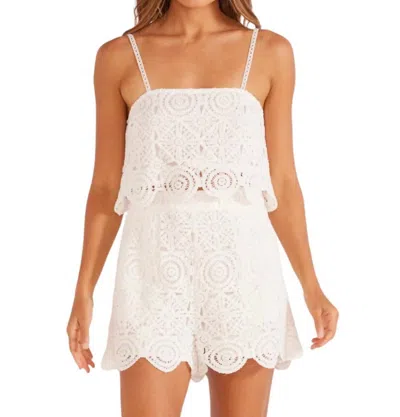 Minkpink Antonella Top In White