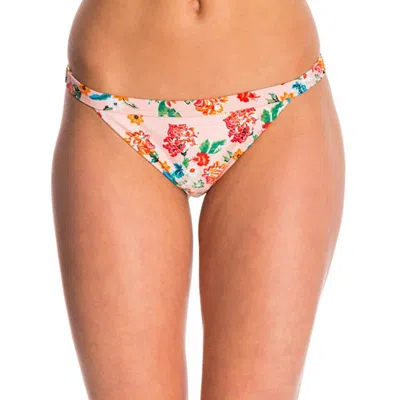 Minkpink Beach Please Cheeky Bottom In Multi In White