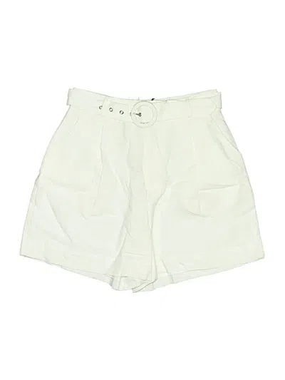 Minkpink Cargo Shorts In Ivory