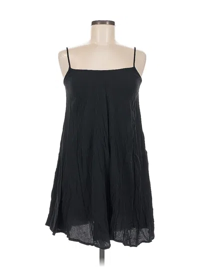 Pre-owned Minkpink Casual Dress In Black