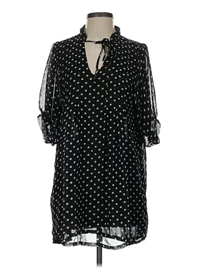 Pre-owned Minkpink Casual Dress In Black