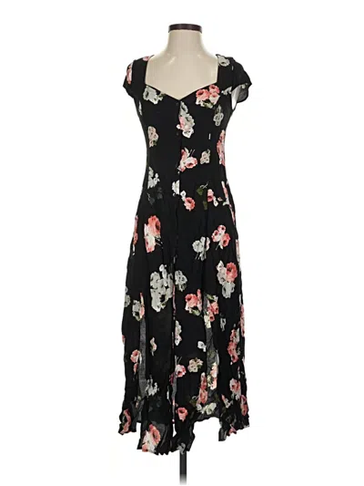 Pre-owned Minkpink Casual Dress In Black