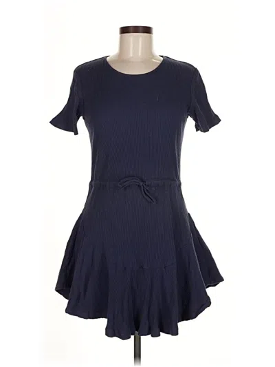 Pre-owned Minkpink Casual Dress In Blue