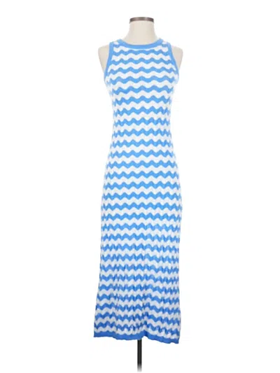 Pre-owned Minkpink Casual Dress In Blue
