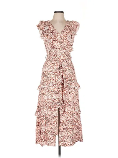 Pre-owned Minkpink Casual Dress In Brown