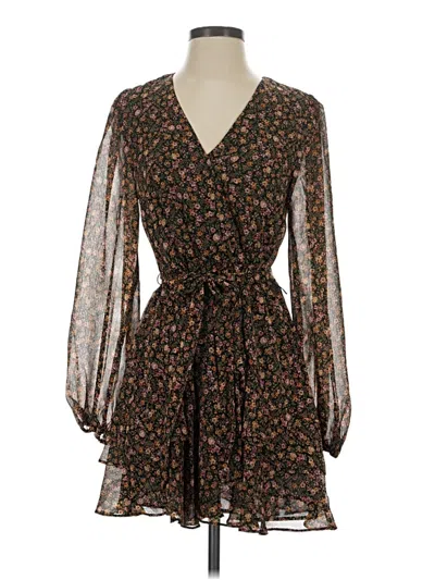 Pre-owned Minkpink Casual Dress In Brown