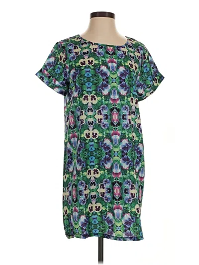 Pre-owned Minkpink Casual Dress In Green