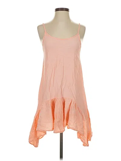 Pre-owned Minkpink Casual Dress In Orange