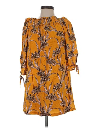 Minkpink Casual Dress In Orange