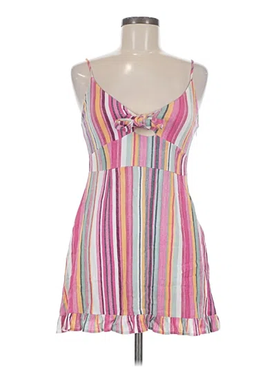 Pre-owned Minkpink Casual Dress In Pink