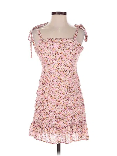 Pre-owned Minkpink Casual Dress In Pink