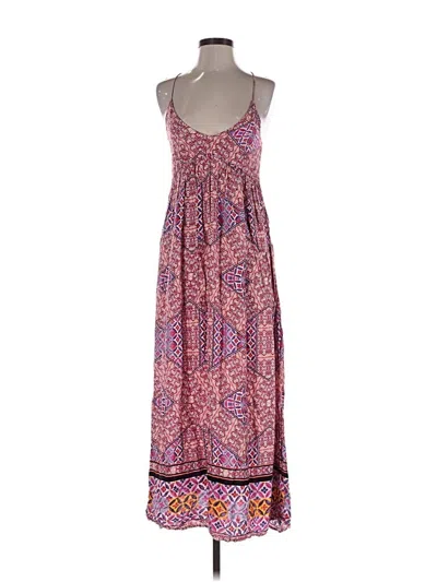 Pre-owned Minkpink Casual Dress In Red