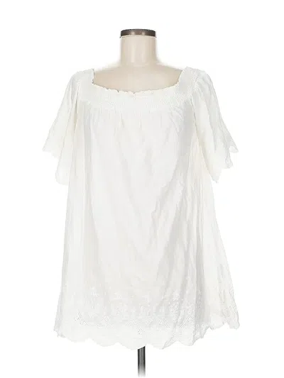 Pre-owned Minkpink Casual Dress In White