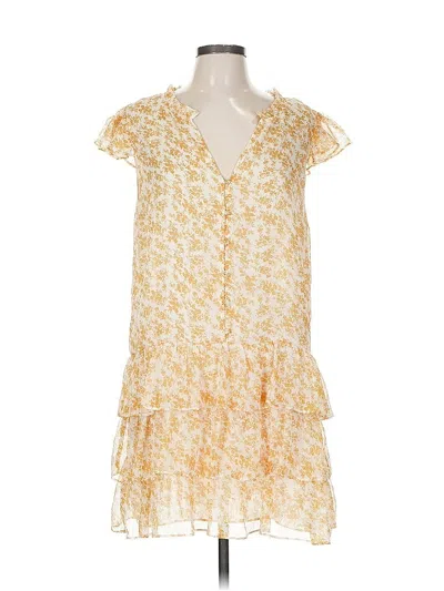 Pre-owned Minkpink Casual Dress In Yellow