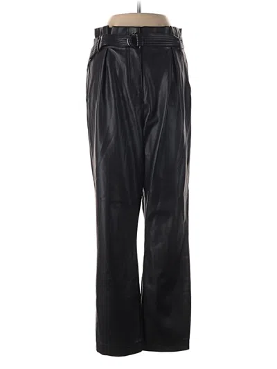 Pre-owned Minkpink Casual Pants In Black