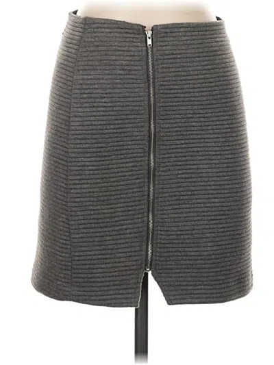 Pre-owned Minkpink Casual Skirt In Gray