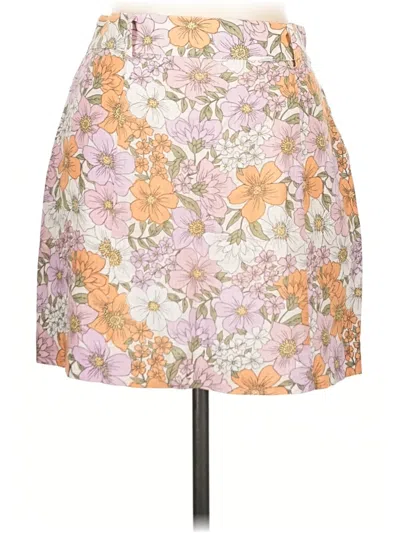 Pre-owned Minkpink Casual Skirt In Pink