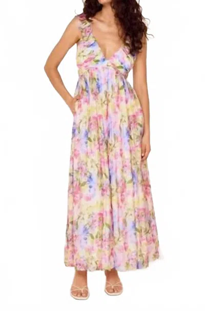 Minkpink Celina Maxi Dress In Multi Color