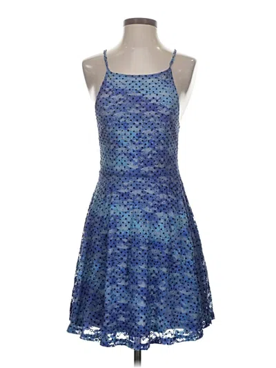 Pre-owned Minkpink Cocktail Dress In Blue