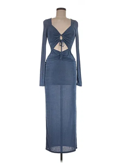 Pre-owned Minkpink Cocktail Dress In Blue