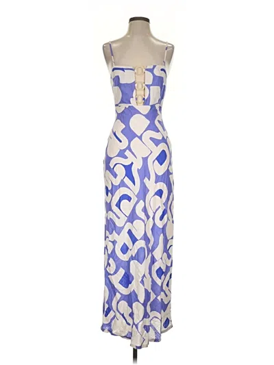 Pre-owned Minkpink Cocktail Dress In Blue