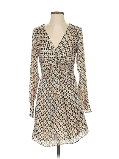 Pre-owned Minkpink Cocktail Dress In Brown