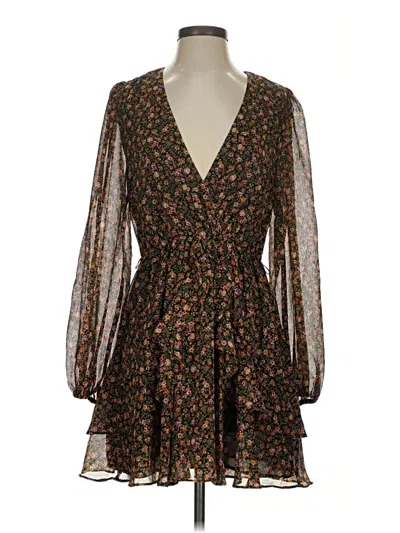 Pre-owned Minkpink Cocktail Dress In Brown